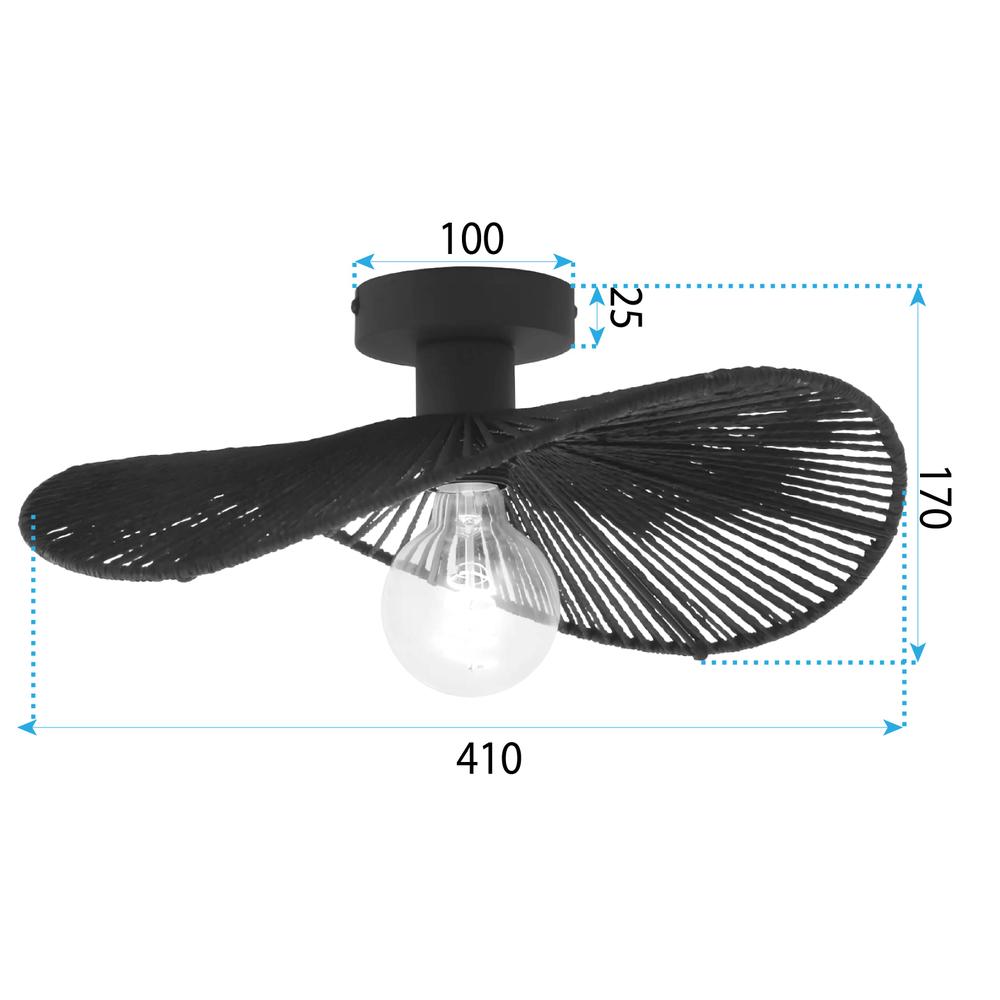 Hängelampe APP1832-1C BLACK