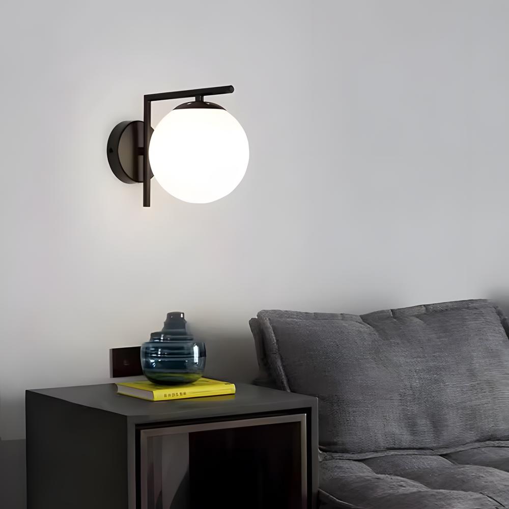 Wandlampe G101-1W Black White