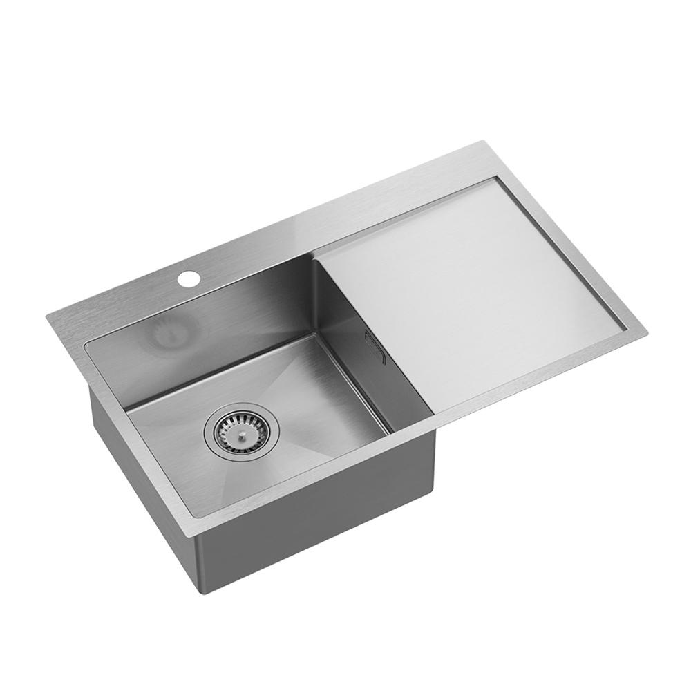 Stainless steel sink RUSSEL 111 BRUSH NICKEL