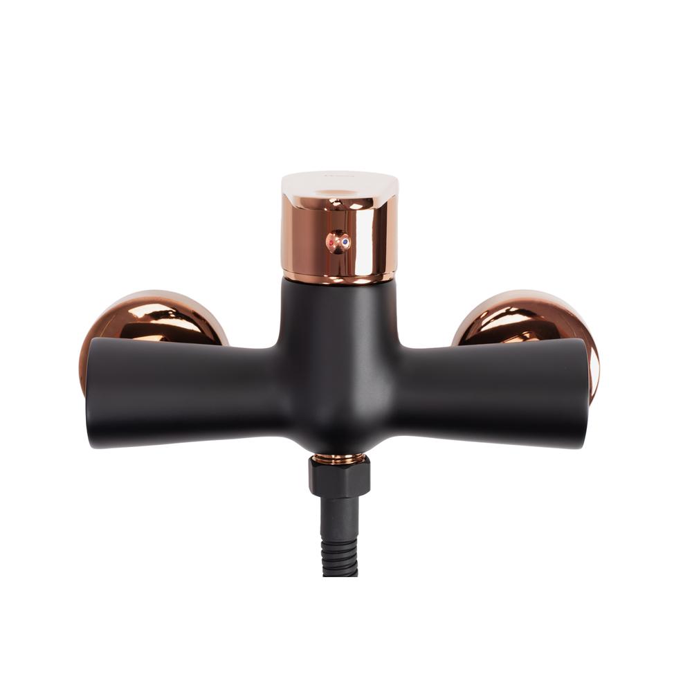 Dušo maišytuvas su rankiniu dušu REA MILD ROSE Gold