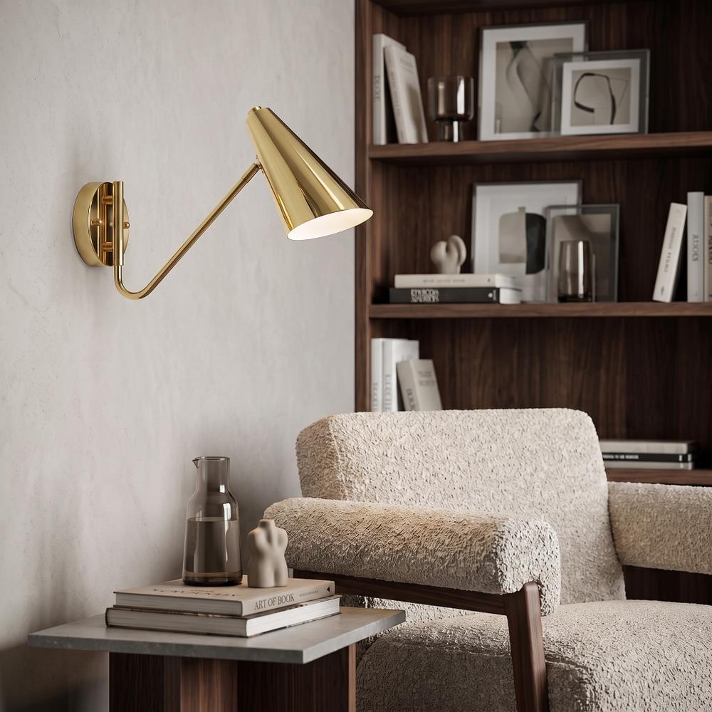 LAMPA ŚCIENNA KINKIET APP1138-1W GOLD
