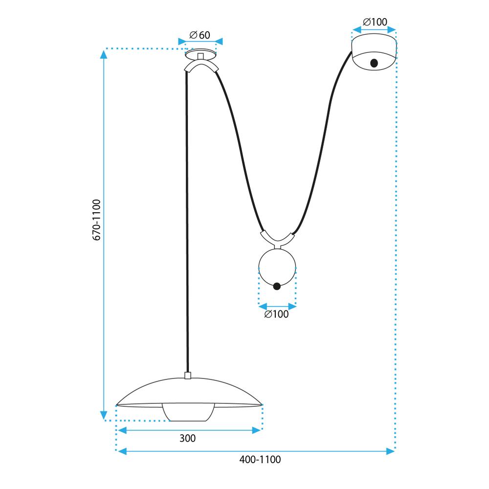 Deckenlampe APP1451-1CP GOLD