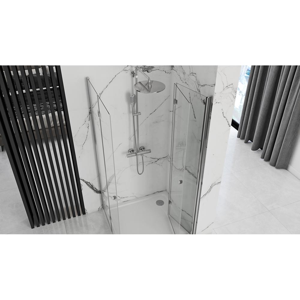 Kabina Rea Składana Fold N2 Prysznicowa Chrome