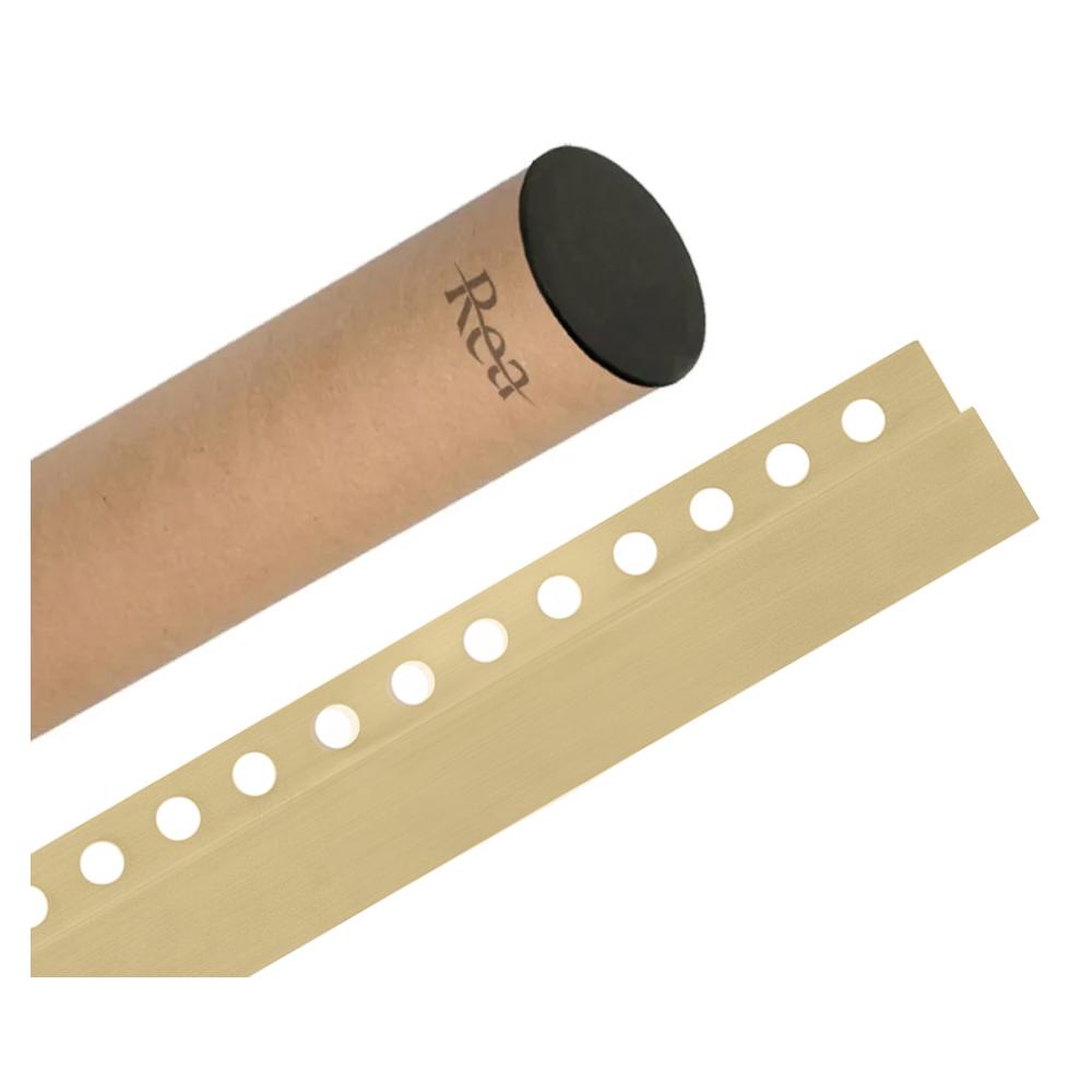 Listwa brodzikowa czołowa 130cm Brush Gold