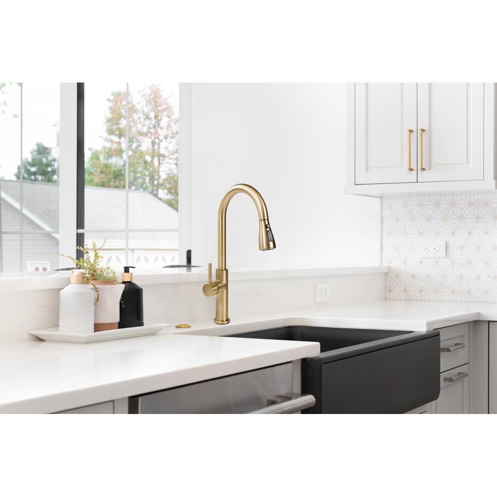 Kitchen faucet Nest Brush Gold