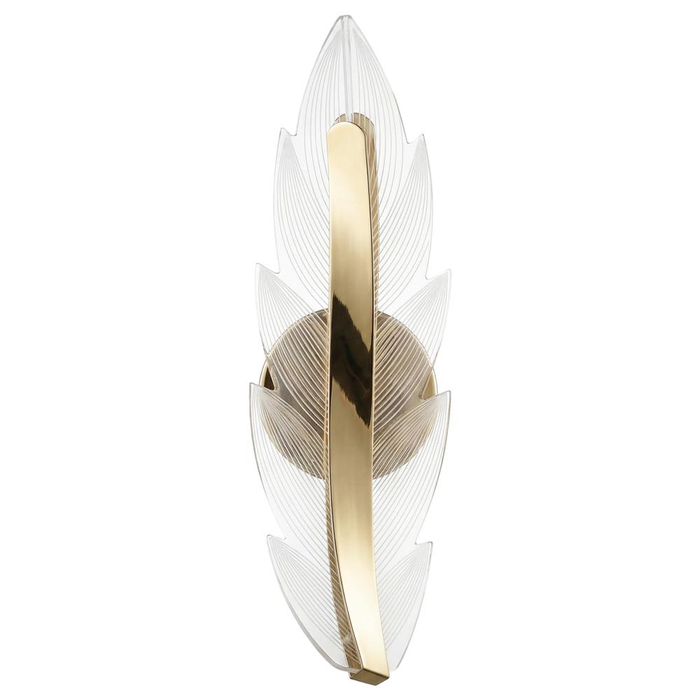 KINKIET ŚCIENNY LED G182-W ZŁOTY