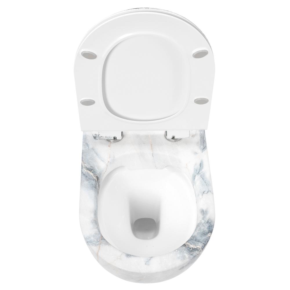 Misa WC podwieszana Carlos Slim Rimless Granit Matt