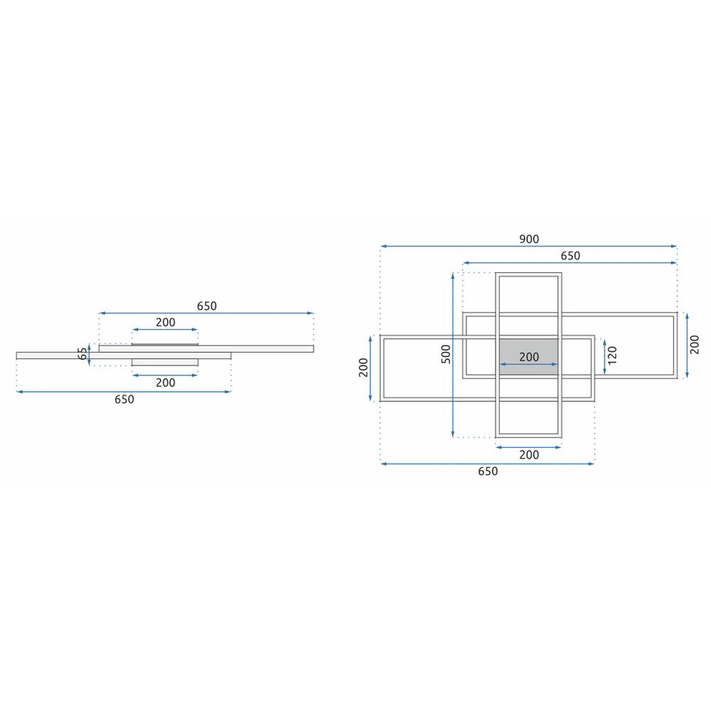 Moderne LED Pendel-Deckenleuchte + PILOT CHROM APP385-CP