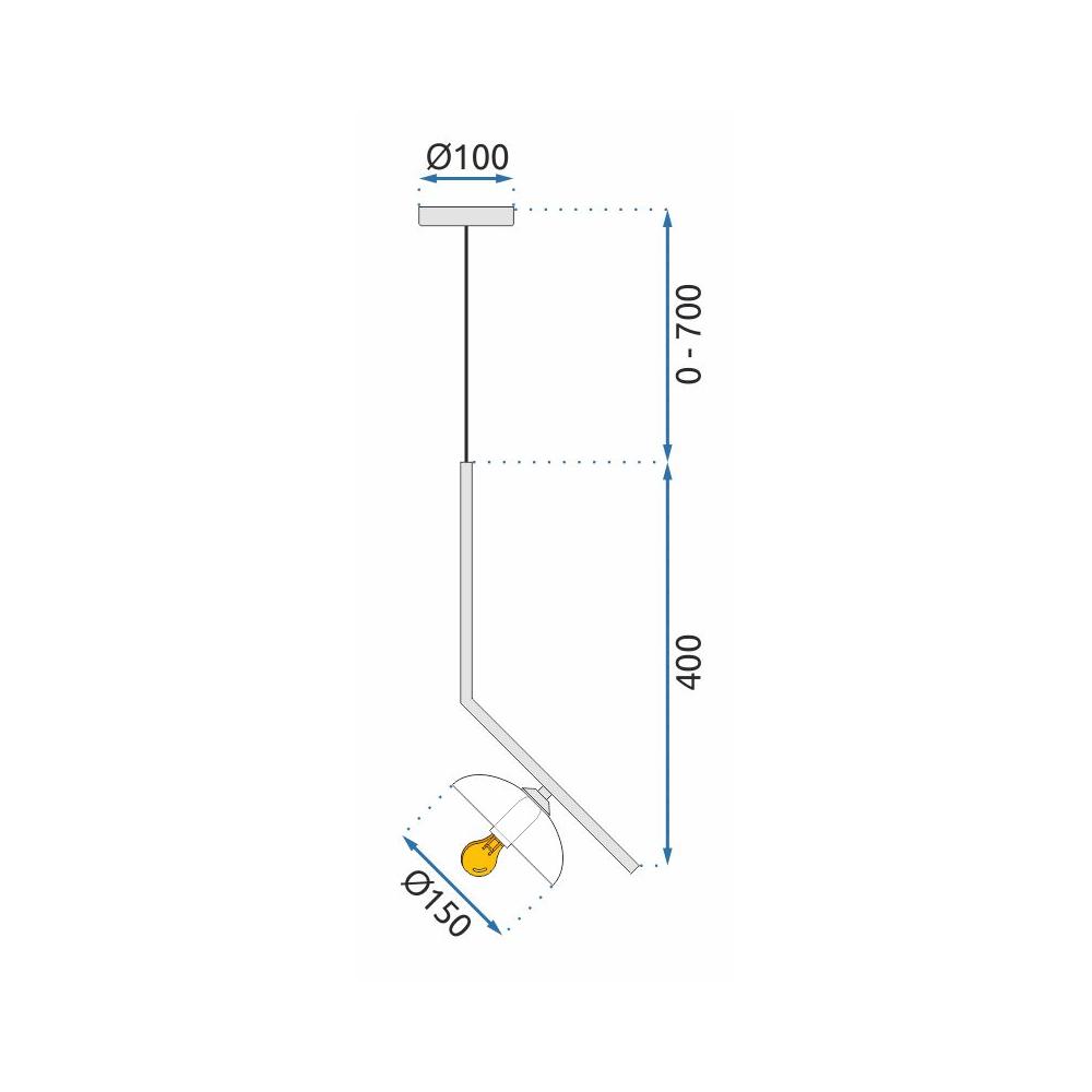 Deckenlampe APP1086-1CP