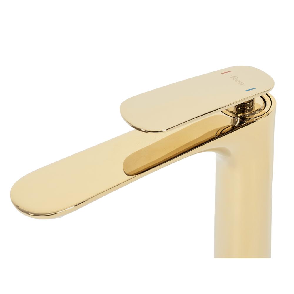 Bathroom faucet Rea Berg Gold High