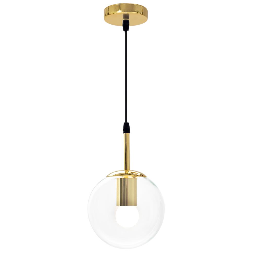 Deckenlampe Glas Kugel Gold APP686-1CP