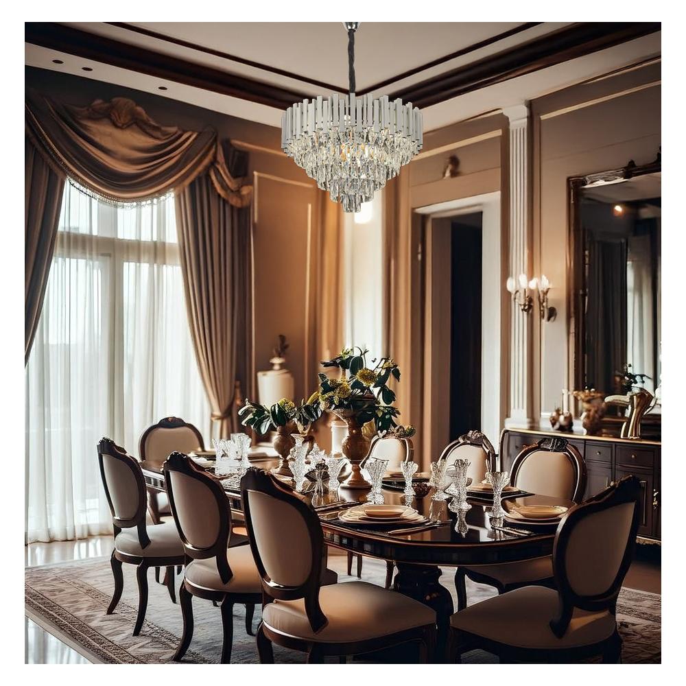 Hängelampe G051-CP 50CM Chrome