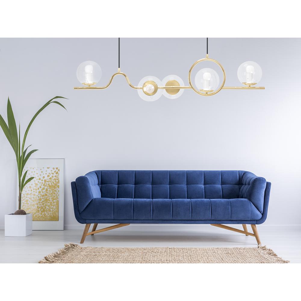 Deckenlampe Gold APP1023-5CP