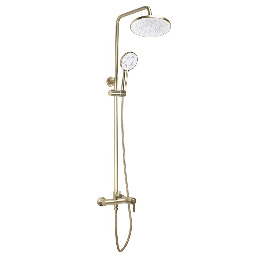 Kit de douche Rea Ontario Brush Gold