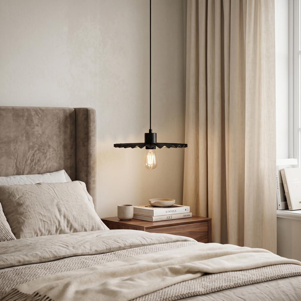 LAMPA SUFITOWA WISZĄCA APP1353-1CP Czarny