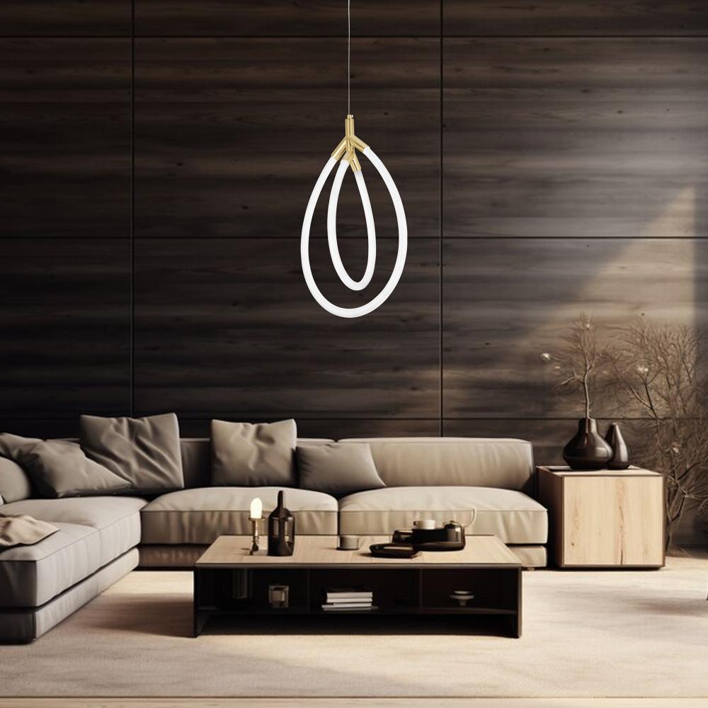 Lampe LED G017-CP Gold