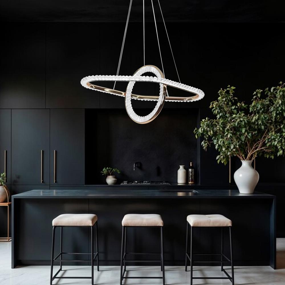 Lampe LED G034-CP Gold