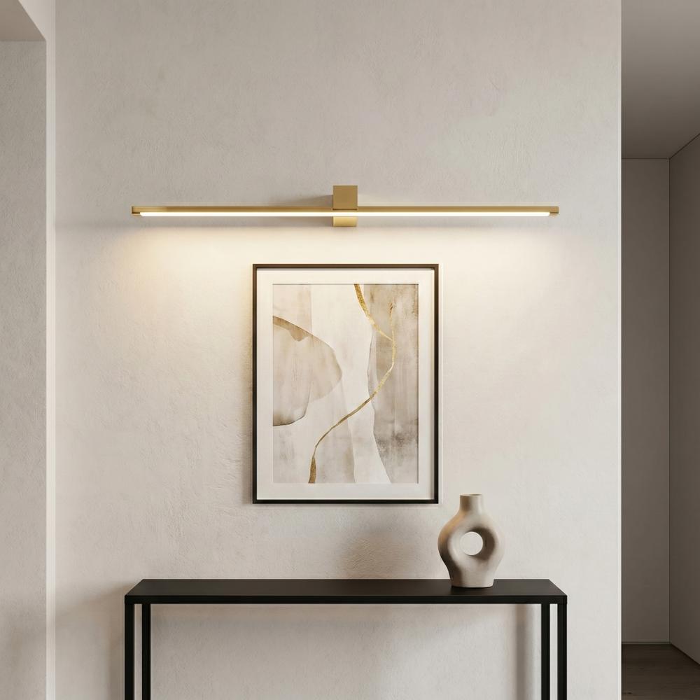 Kinkiet łazienkowy LED SWE045-1W 80 cm Złoty