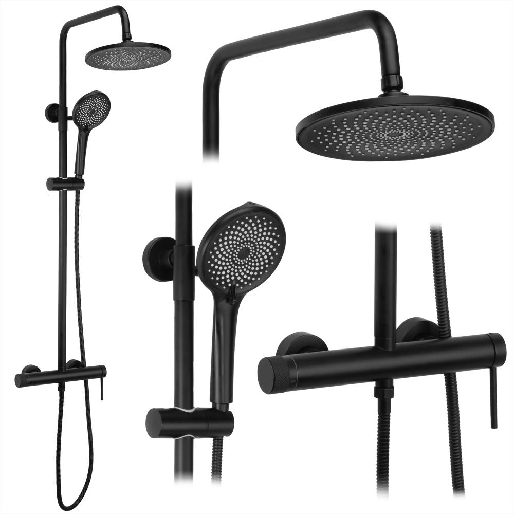 Duschgarnitur Rea Foss Clif Black