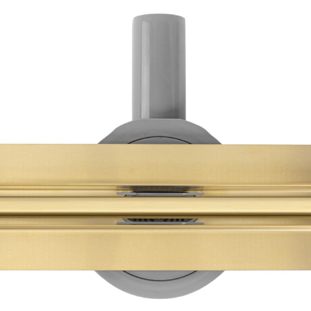 Rigola dus REA Neox Slim pro Brush Gold 100