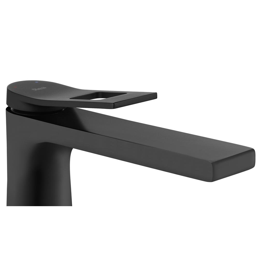 Kriauklės maišytuvas REA Soul Black Low