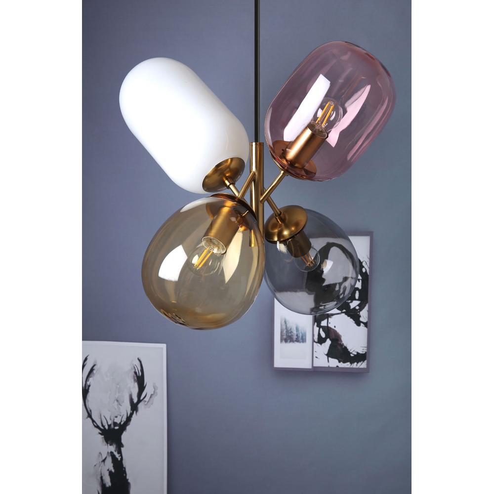 Deckenlampe Glas multicolour APP436-4C