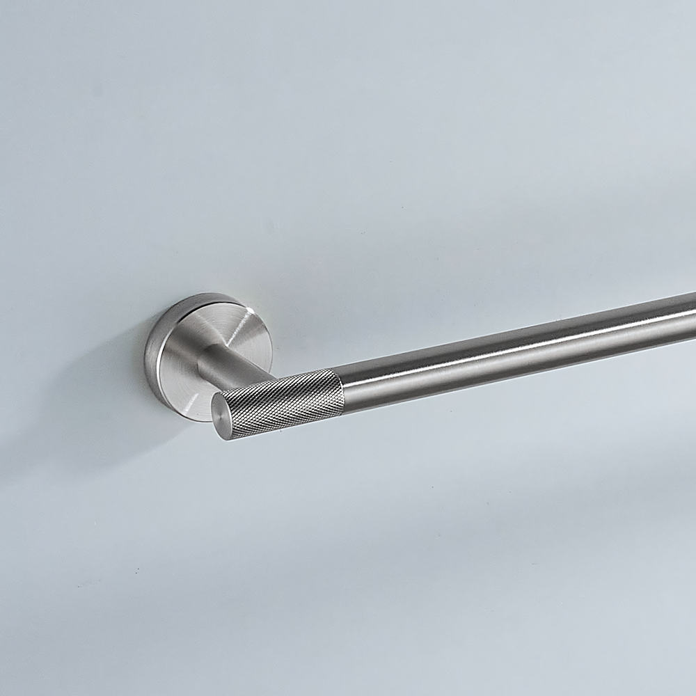 Bathroom hanger 6603 Modern Brush Nickle