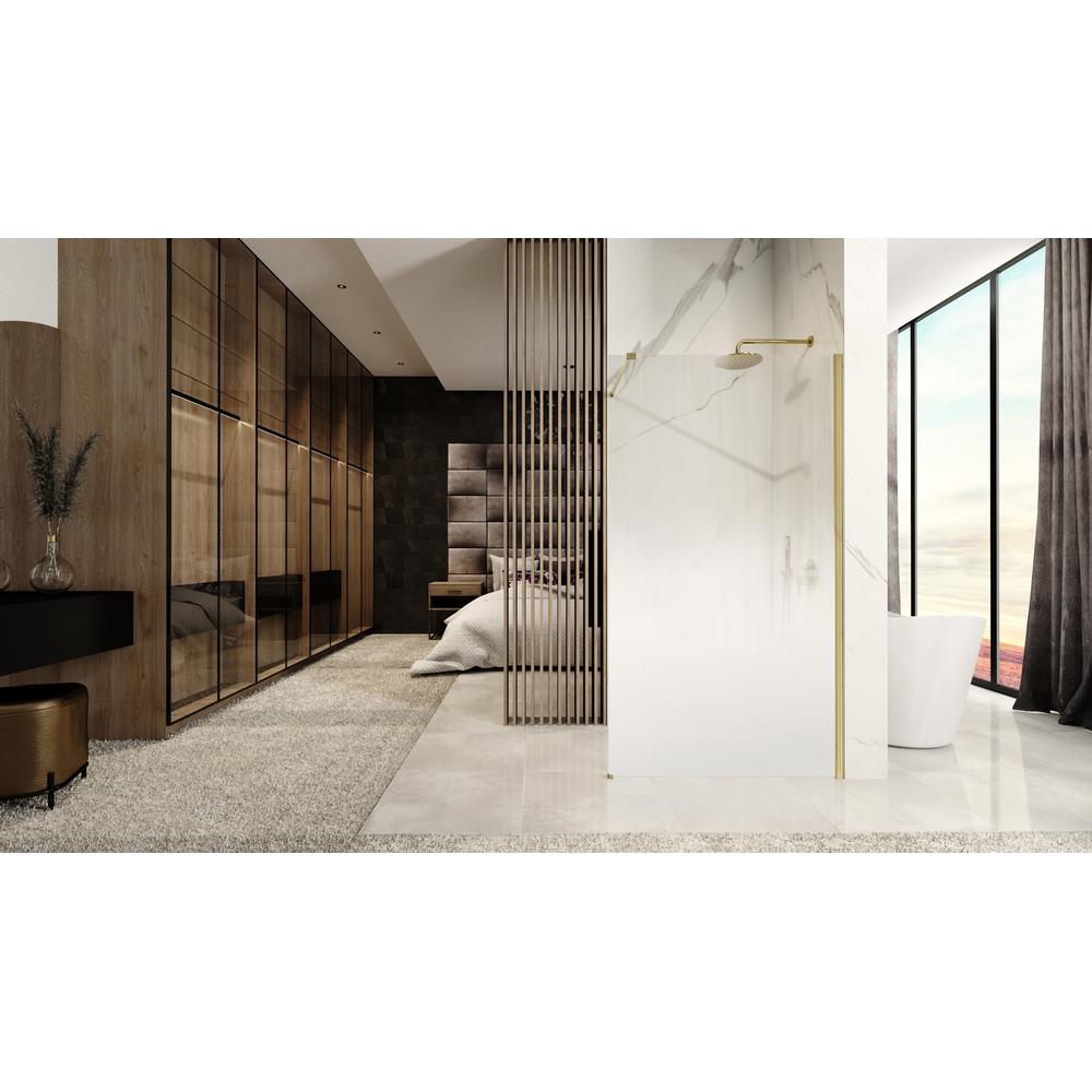 Rea Aero Ombre Gold Brush/White 110 dušas siena