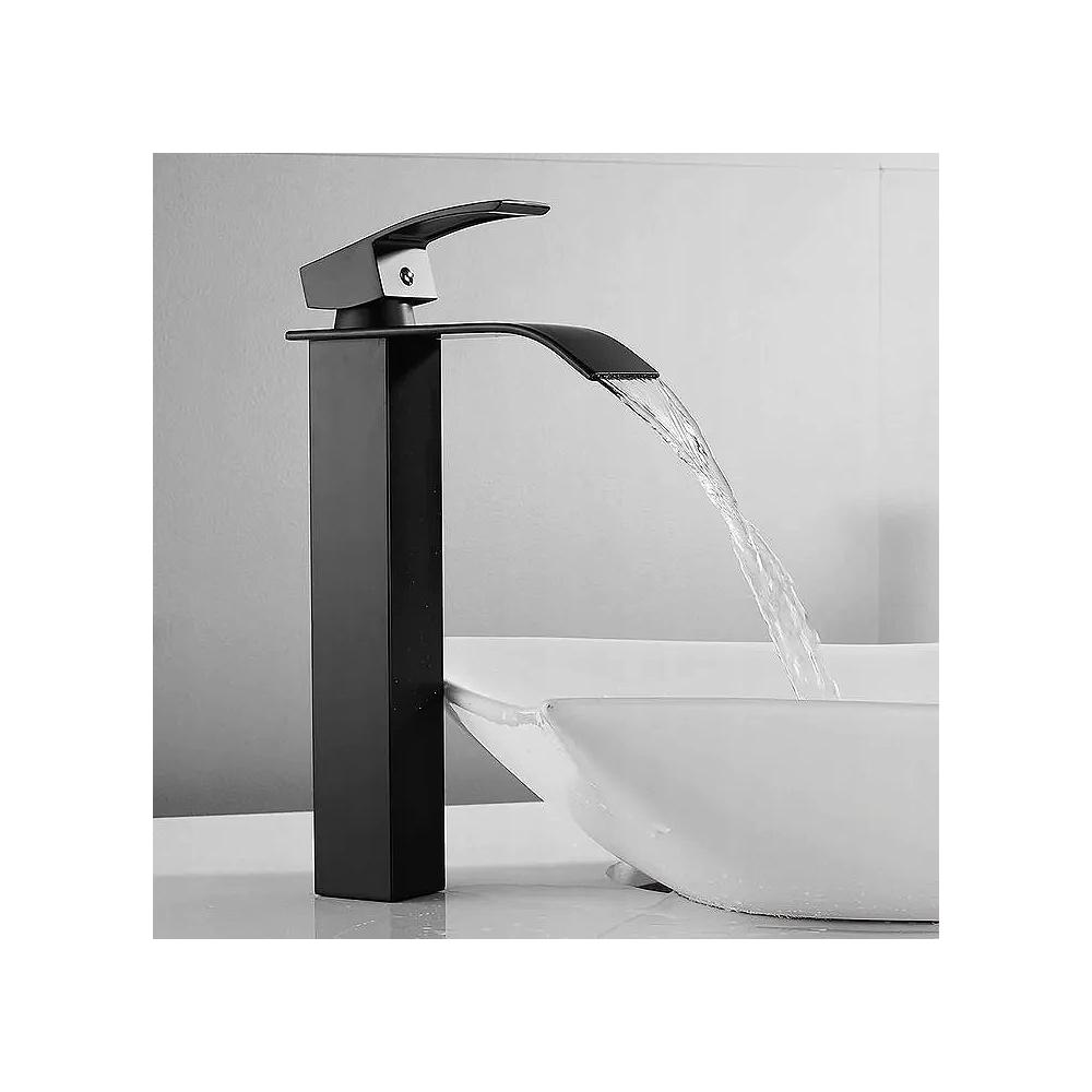 Bathroom faucet Calani LOTUS Black High