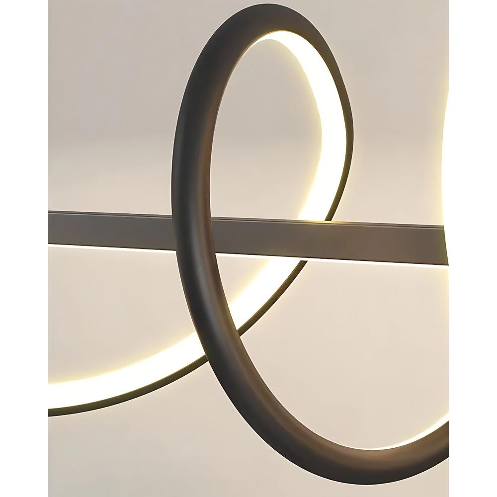 Lampa wisząca LHJ023-CP 120 cm BLACK