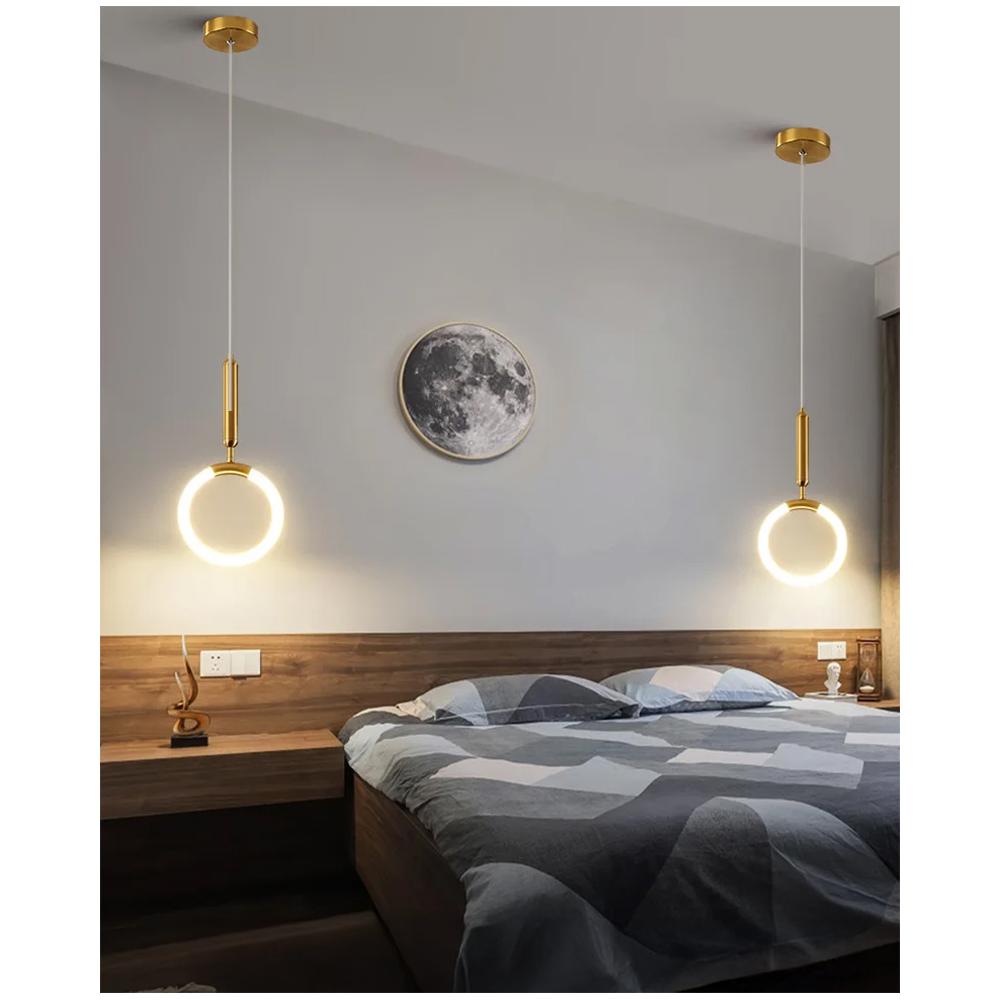 LED-Hängeleuchte LHJ058-CP1 Brush Gold