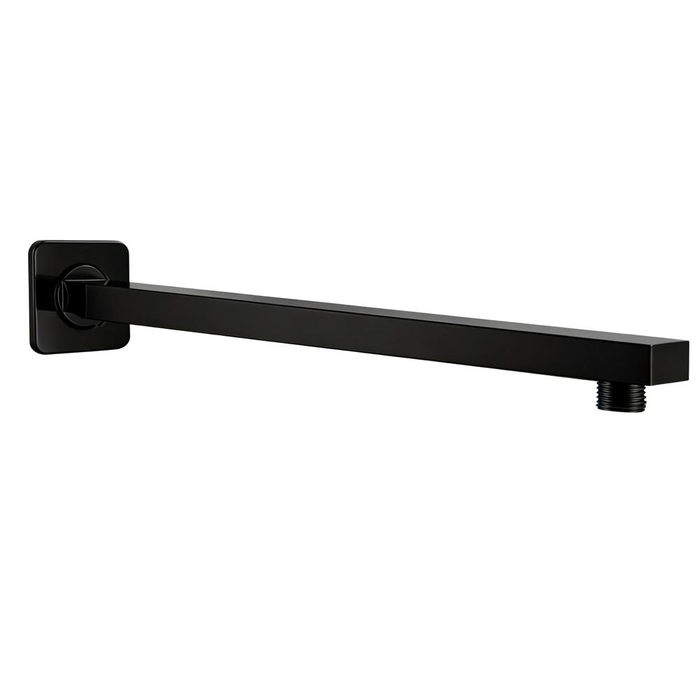 Braț de duș pătrat REA JS-9022B 40cm Black