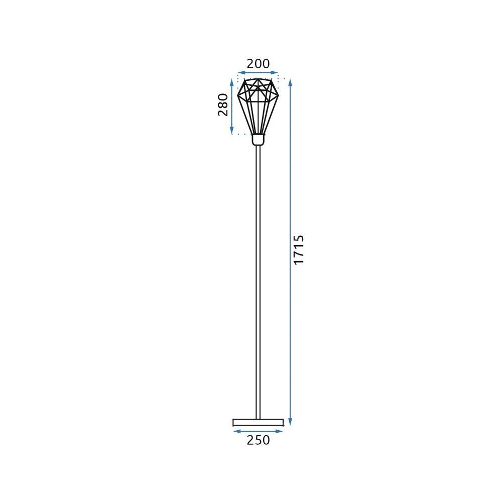 Stehlampe Reno APP537-1F