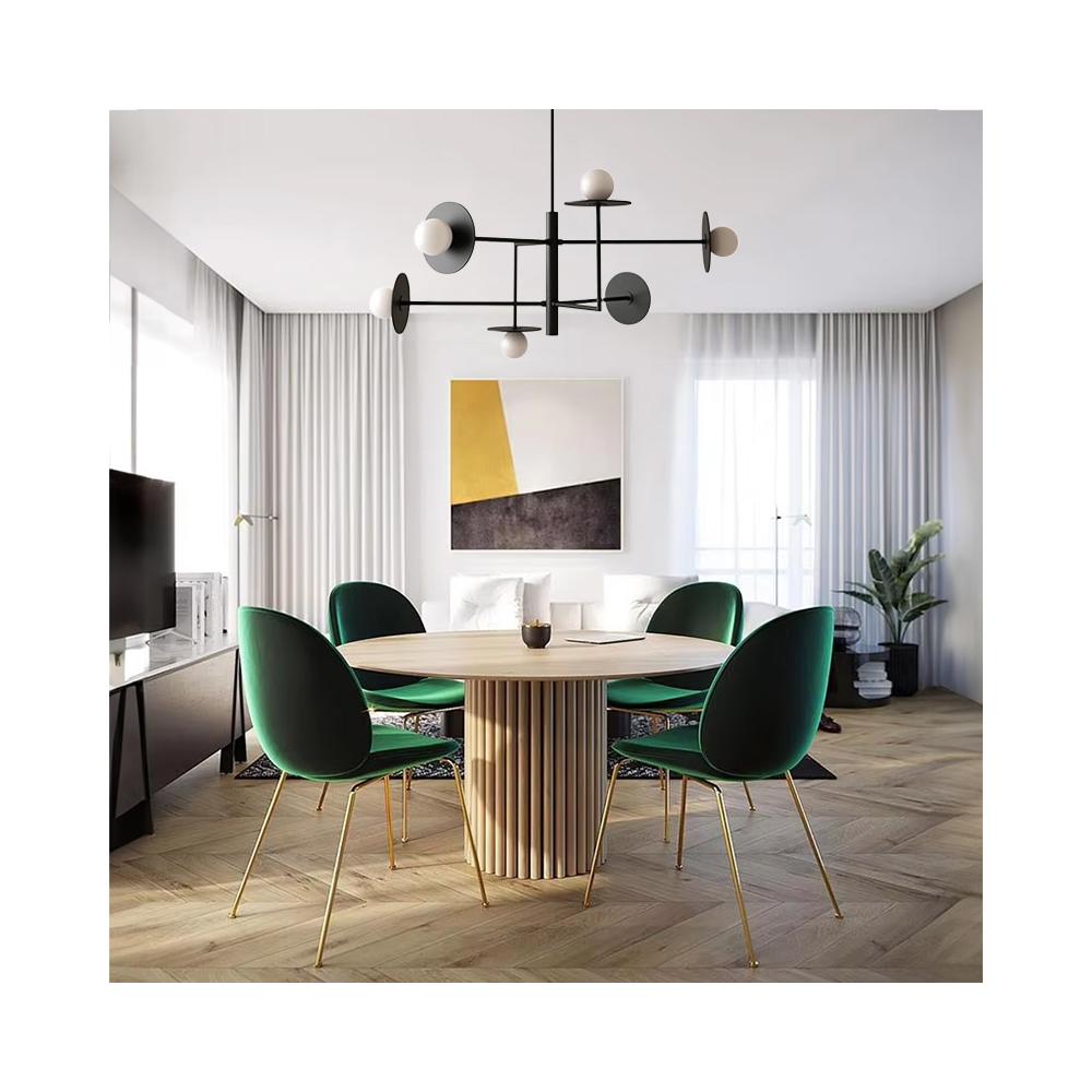 Lampe APP1668-6CP Black