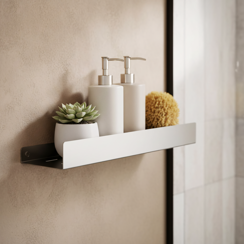 Fürdőszobai polc SF04 60cm steel brush