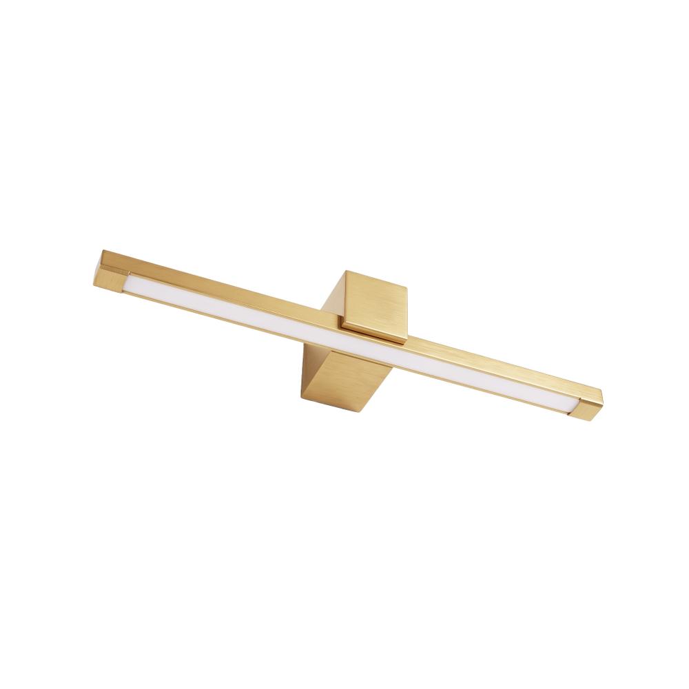 Настінний LED світильник для ванної SWE046-1W 40cm GOLD BRUSH