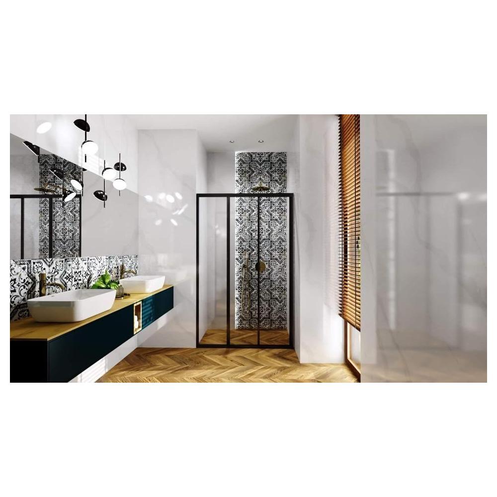 Shower doors Rea Alex Black 100