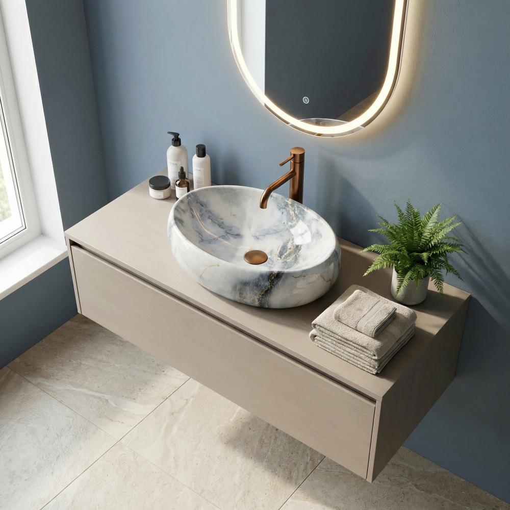 Aufsatzwaschbecken Rea Linda Granit