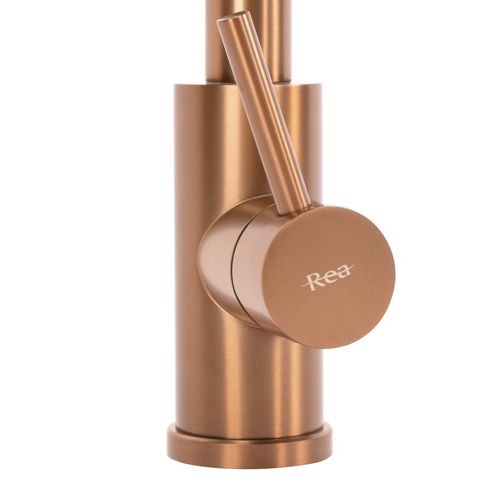 Смеситель кухонный Rea Fresh Brush Copper