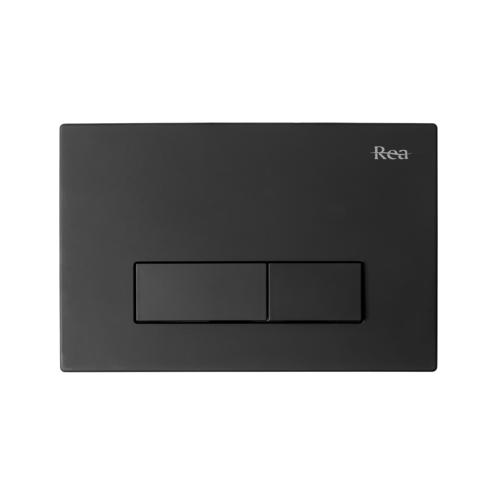 WC pirms sienas uzstādīšanas komplekts ar H pogu Melns