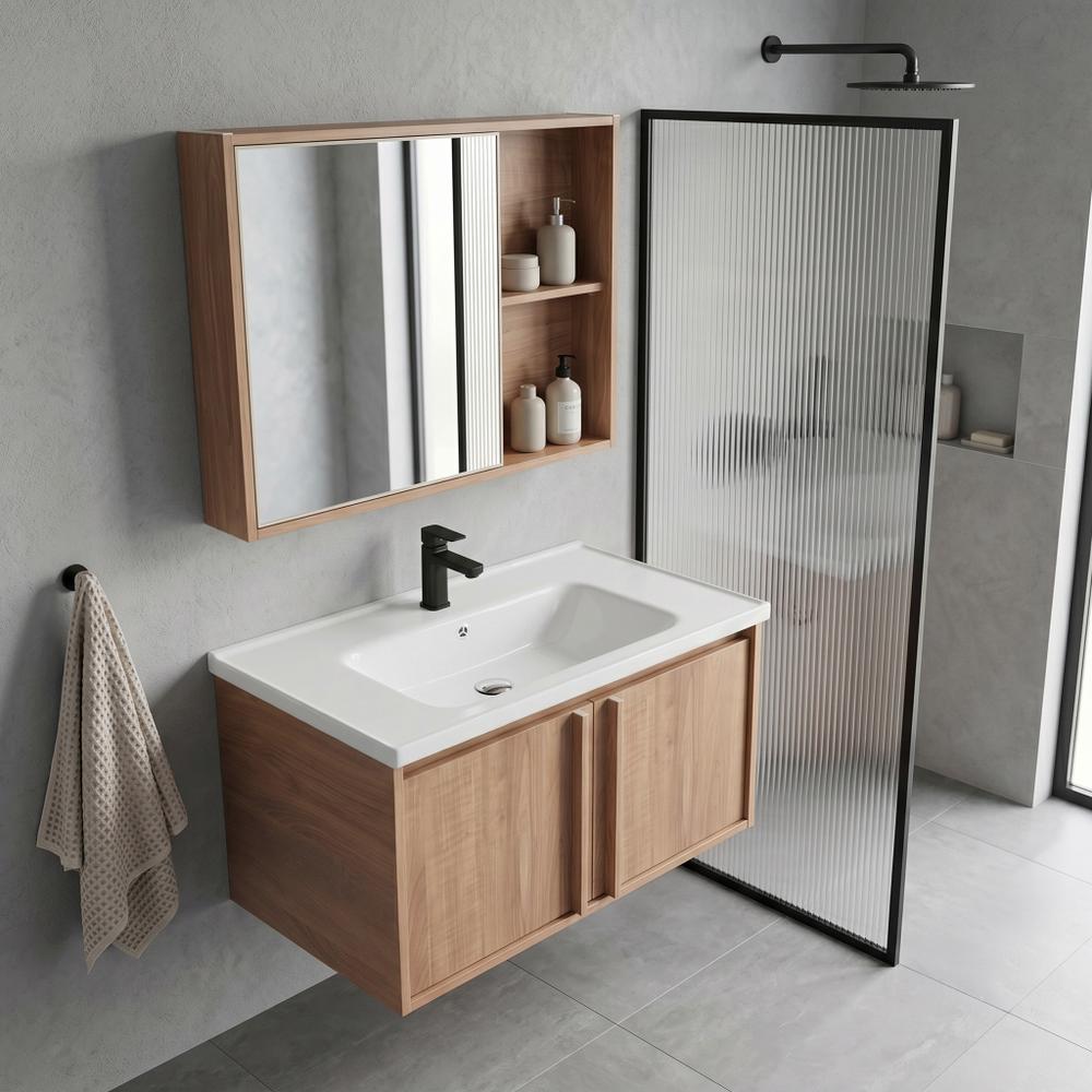 Bathroom furniture set with washbasin Gama T25023 HHL 80CM