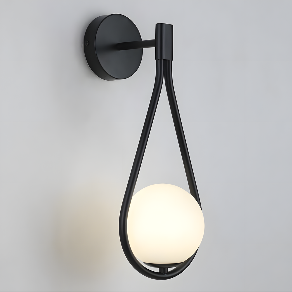 Wandlampe G093-1W Black White