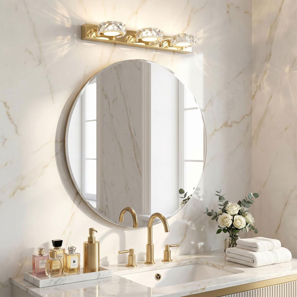 Sieninė lempa LED APP1939-3W GOLD