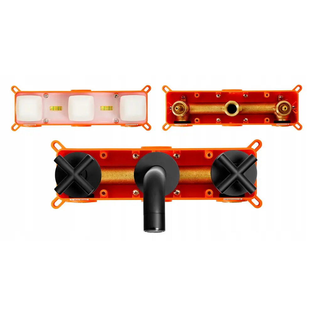 REA EXIT slēptais krāns melns