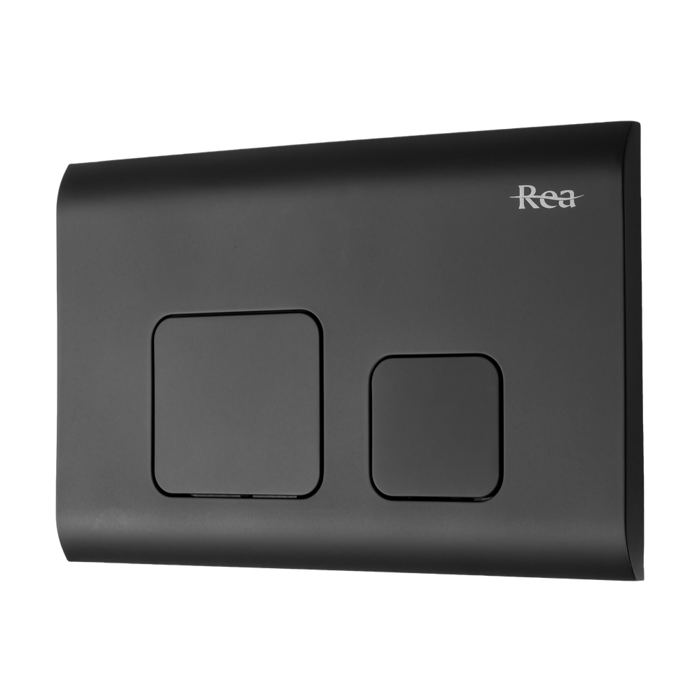 Podomítkový WC systém + tlačítka - F černý