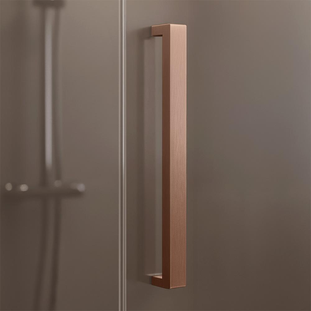 Cabine de douche REA Hugo Double 80x90 Copper Brush