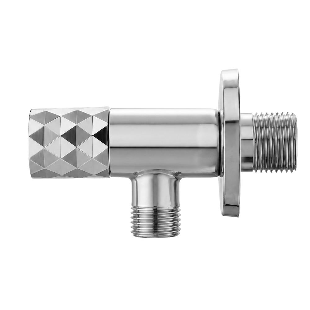 Zawór kątowy Diamond 03 1/2" x 3/8" Chrom