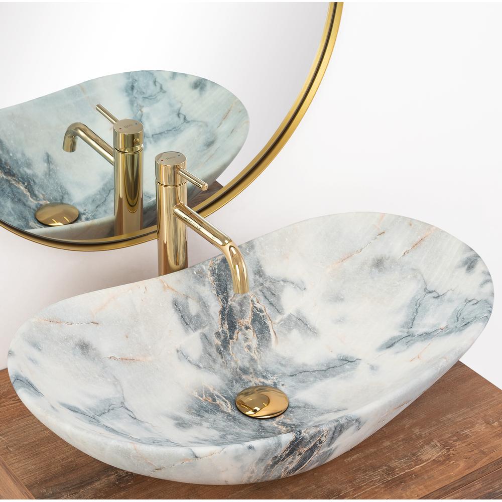 Stalviršio Praustuvas Rea Royal Granit Mat