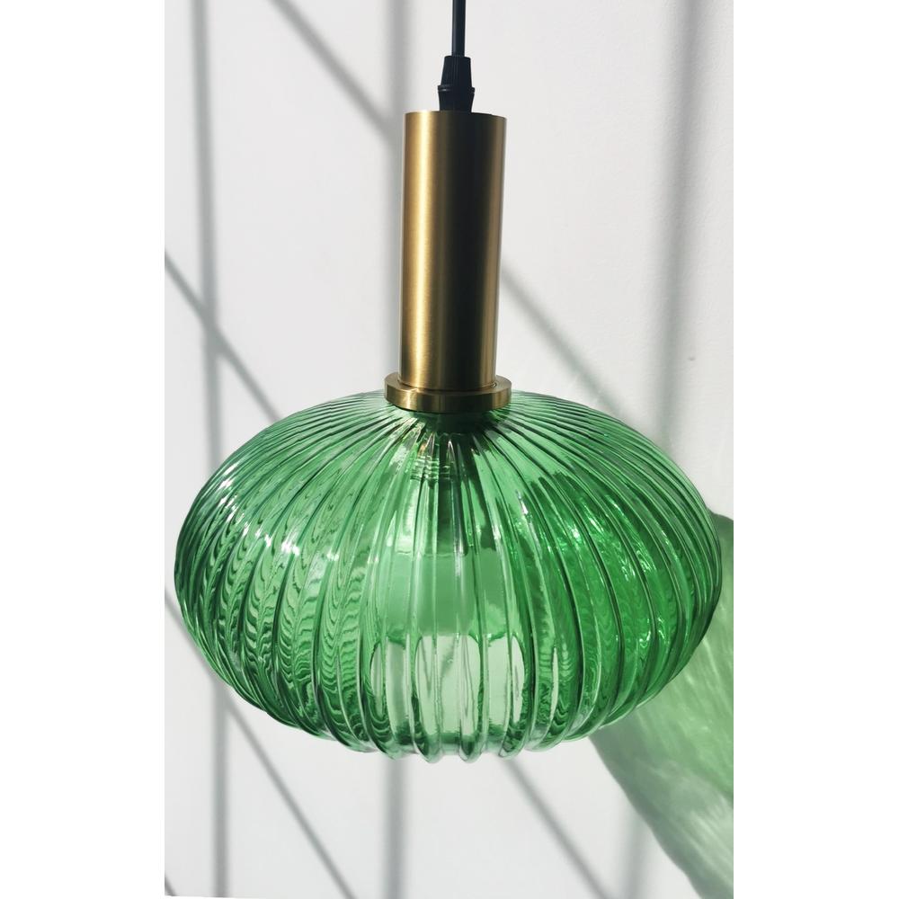 Hängelampe Glas Green APP465-1CP