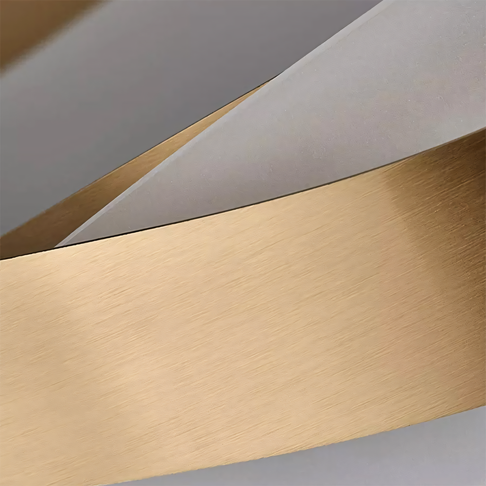 Люстра LED APP1802-CP Brush Gold